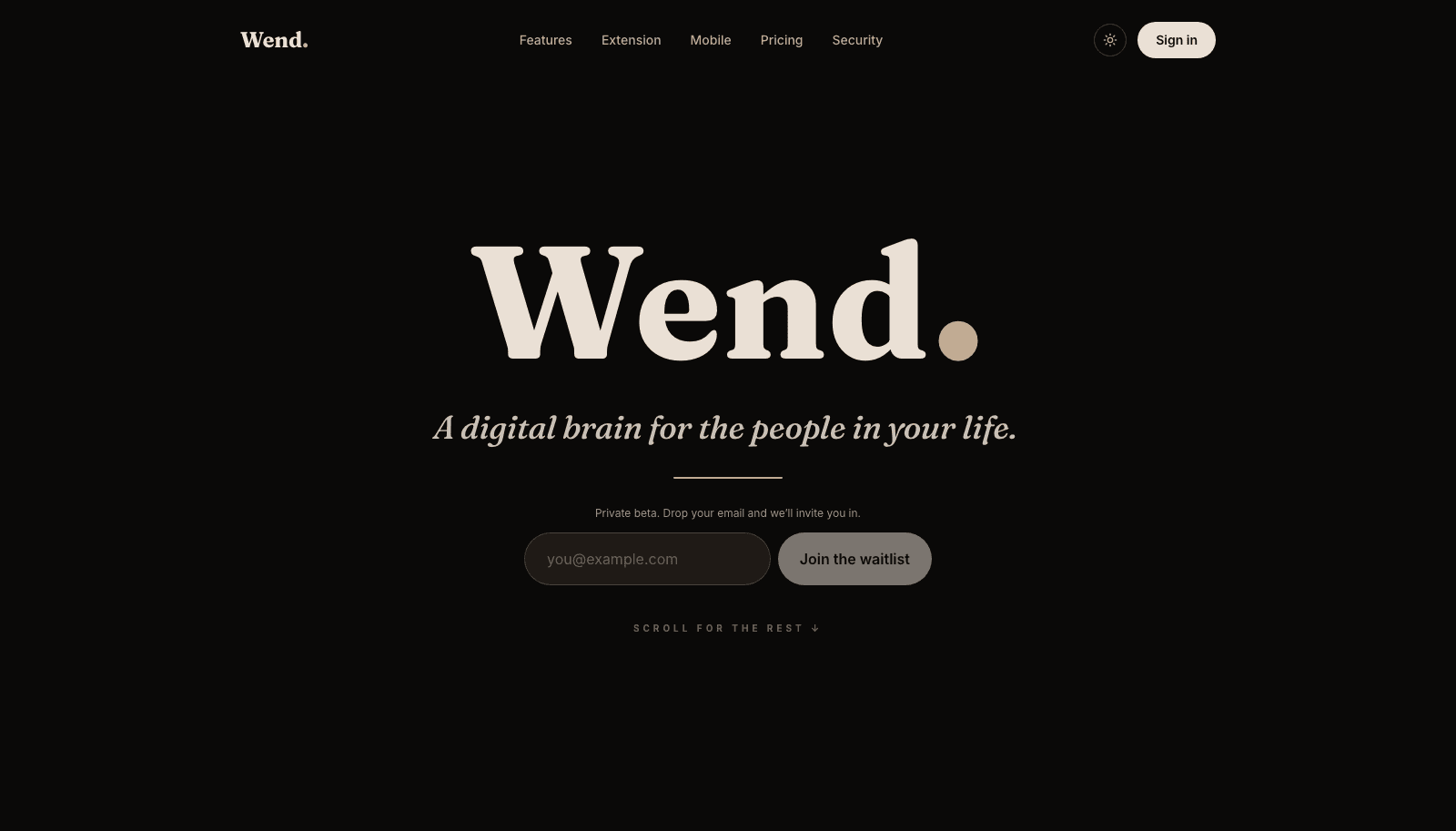 Wend